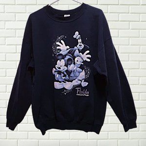 Disney Navy Blue Sweatshirt XL